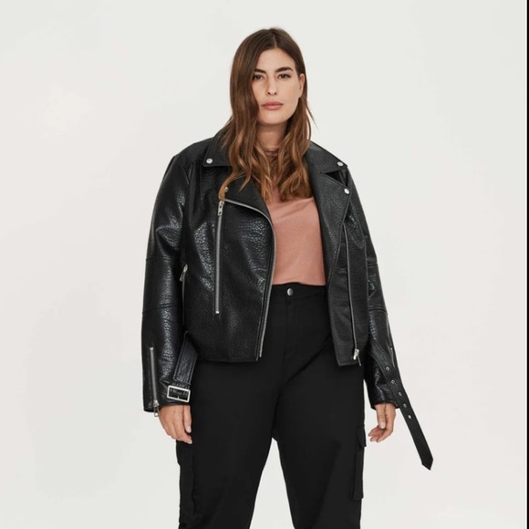 Black Leather Jacket - Picture 1 of 5